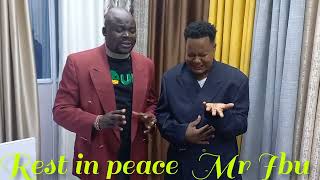 LUO COMEDIANS OGINA KOKO AND ALUOCH JIPANORAN CONDOLENCES SONG TO MR IBURIP MENTOR [upl. by Jayson]