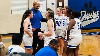 RECAP Marbury Bulldogs v Autaugaville Eagles  Varsity Girls Basketball  SENIOR NIGHT [upl. by Remle]