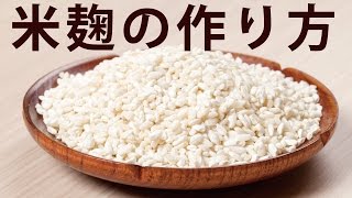 米麹の作り方自宅で簡単レシピHow to make rice koji  Homemade Rice Koji Recipe [upl. by Weisbrodt]