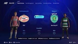 PSV vs Sporting⚽Champions League  2024 2025⚽My Predictions⚽Brilliant Volley😱Subscribe✌️🙏 [upl. by Sila]