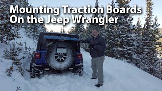 Mounting Traction Boards On Your Jeep shorts [upl. by Asiram513]