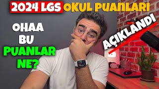 LGS 2024  OHA BU PUANLAR NE ❓LİSE PUANLARI AÇIKLANDI❗ [upl. by Walworth879]