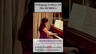 Pedagogy Fridays 19 The Hemiola pianopedagogy [upl. by Ahsekel336]