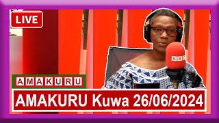 AMAKURU Ya BBC Gahuzamiryango Kuwa 2662024 [upl. by Sassan]