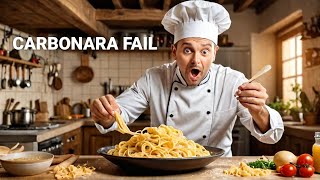 Comment faire des pâtes carbonara [upl. by Ycnaf338]