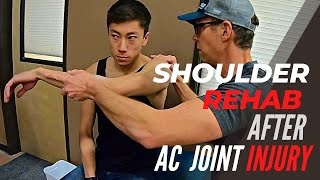 AC Joint REHAB  Full EXERCISE PROGRAM [upl. by Endo]