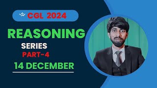 Reasoning Series Part4CGL CHSL MTS 2024 Pankaj Sir [upl. by Eirased]