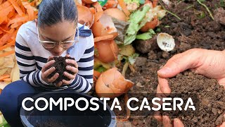 ✅ Cómo HACER COMPOST con Residuos Orgánicos 🌱 INICIACIÓN al COMPOSTAJE CASERO 👉 Muy Fácil [upl. by Doane]