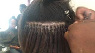 Micro Ring Hair Extensions For Thin Hair [upl. by Stoecker]