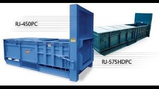 Marathon RJ 575 Pre Crusher Compacting White Goods [upl. by Okimuk]