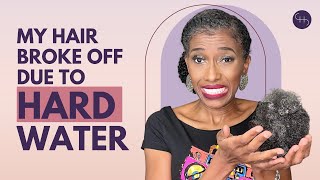 HAIR BREAKAGE DUE TO HARD WATER PART 1 [upl. by Levitt]