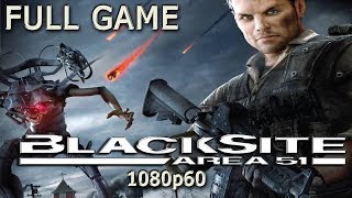 BlackSite Area 51 Xbox 360  Full Game 1080p60 HD Walkthrough  No Commentary [upl. by Meunier197]