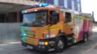 TURNOUT  Humberside Fire amp Rescue Service  Hull Central [upl. by Anoi]