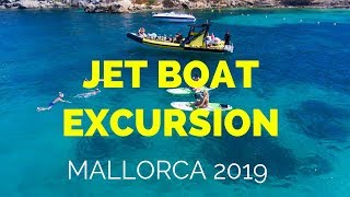 BLADERUNNER MALLORCA Jet Boat Excursion 2019  Magaluf  Palmanova [upl. by Ayram]