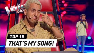 Coaches get SURPRISED by their OWN SONGS on The Voice Blind Auditions [upl. by Ahsehat]