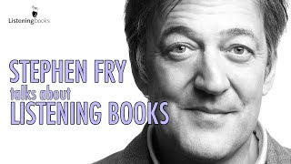 Stephen Fry Talking About Listening Books [upl. by Hsaka]