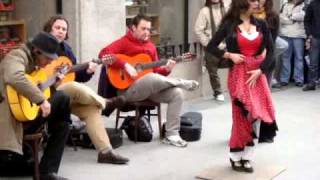 Flamenco on the Streets of Madrid [upl. by Aivull516]