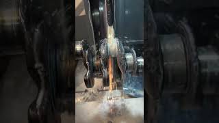 machining manufacturing grinding crankshaft crankshaftgrinding [upl. by Ennovehs]