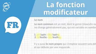 Allô prof  La fonction modificateur [upl. by Seuguh909]