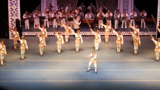 The fastest Romanian Folk Dance Calusarii din Moldova Part 1 [upl. by Gwyneth618]