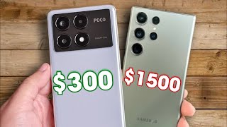 El Poco X6 Pro es MEJOR que un Samsung Galaxy S24 Ultra EL TRIPLE DE CARO GAMA ALTA vs GAMA MEDIA [upl. by Ahsirpac]