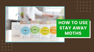 How To Use Stay Away® Moths Pest Repellent [upl. by Retsim]