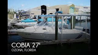 SOLD Used 2000 Cobia 270 Walkaround in Ozona Florida [upl. by Ragg]