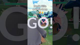 PANGORO 1V3s whole team🦾 pokemongobattleleague gobattleleague gobattle masterleague [upl. by Eelyrehc161]