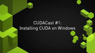 Installing CUDA Toolkit on Windows Published 2017  See our playlist for more uptodate trainings [upl. by Fatimah548]