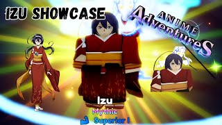 Izu Showcase Kyoka Izumi Bungo Stray Dog Anime Adventures AA Roblox [upl. by Rednasxela]