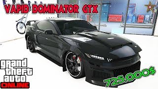 GTA ONLINE  VAPID DOMINATOR GTX СОВРЕМЕННЫЙ МАСЛКАР ТЮНИНГ И ОБЗОР [upl. by Dhumma]