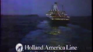 Holland America Line  Cruise Commercial 1988 [upl. by Atinehs]