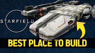 Best Place to Build Ships in Starfield  How to Glitch Parts and Other Building Tips [upl. by Wandy]