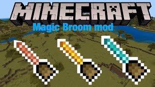 Minecraft Magic Broom mod [upl. by Jerman]