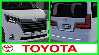 Toyota Grandia EliteGranvia 2022 BUSSID MOD Update [upl. by Meakem]