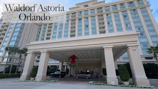 Waldorf Astoria Orlando  Resort and Disney View King Room Tour [upl. by Fox]