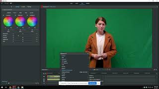 Lightworks Green Screen Tutorial [upl. by Rolyat]
