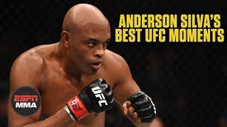 Anderson Silvas best UFC moments  ESPN MMA [upl. by Kary150]