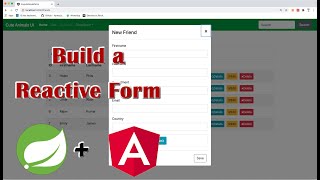 How to Build a Reactive Form in Angular [upl. by Pare999]