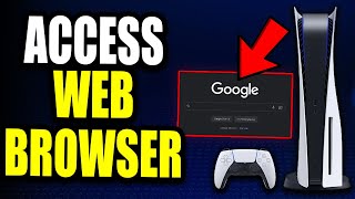 How To Access The PS5 Web Browser Easy Method [upl. by Atteyek]