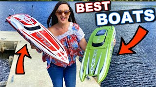 Top 5 BEST RC Boats of 2023 [upl. by Yelha]