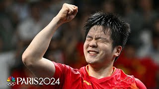 Fan Zhendong triumphs over Truls Moregardh to extend Chinas table tennis dominance  Paris Olympics [upl. by Orian]