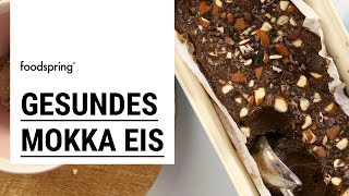 Protein Mokka Eis  Für echte Kaffeefans  foodspring® [upl. by Alig]