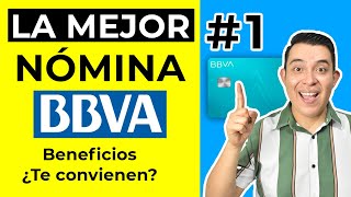 TARJETA NOMINA BBVA Nomina BBVA La mejor Nomina de Mexico [upl. by Hildick]