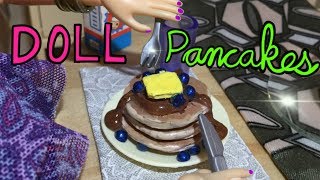 Doll DIY Making Pancakes with Hot Glue DelightfulDolls [upl. by Rhianon]