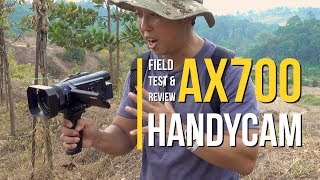 Vlog and Film Your Travels  Sony AX700 Handycam Review  Safari Adventure [upl. by Arrek]