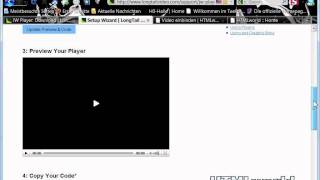 HTML Tutorial Video in eine Webseite einbinden  deutsch [upl. by Brom]