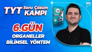 Organeller Bilimsel Yöntem Soru Çözümü  21 Günde TYT Biyoloji Kampı6 [upl. by Quiteris]