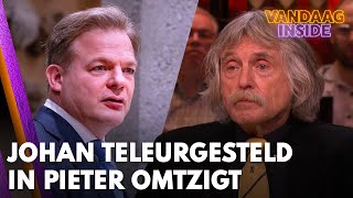 Johan teleurgesteld in Omtzigt Hij is zijn eigen imago totaal aan het vernielen  VANDAAG INSIDE [upl. by Artenahs442]