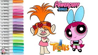 Powerpuff Girls Color Swap Blossom Dreamworks Trolls Poppy PPG  SPRiNKLED DONUTS [upl. by Dnar503]